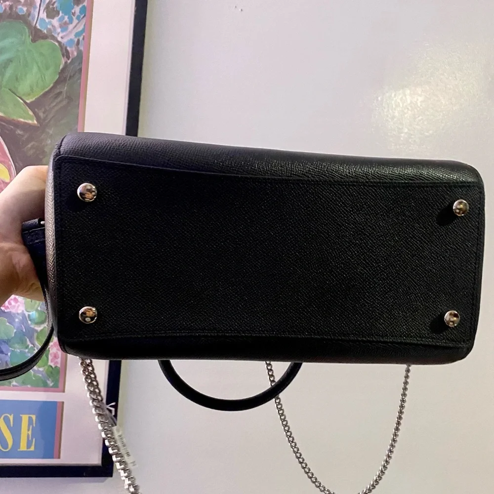 Beautiful brand new black coach bag. - Picture 3 of 6